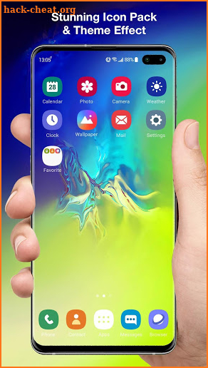 Galaxy S10 Launcher for Samsung screenshot