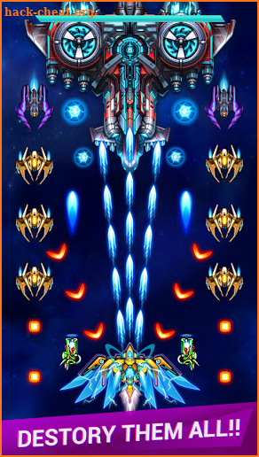 Galaxy sky shooting screenshot