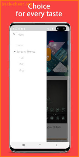 Galaxy Themes Catalog screenshot