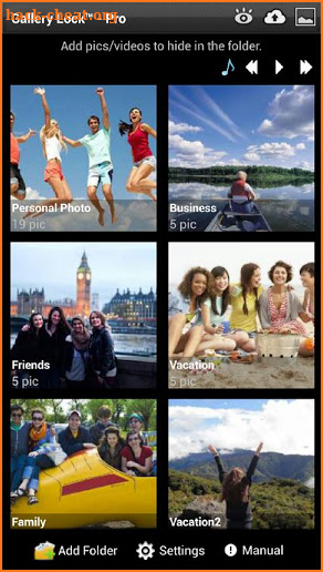 Gallery Lock Pro(Hide picture) screenshot