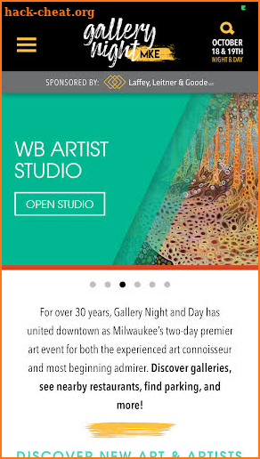 Gallery Night MKE – Jan 17 & 18 screenshot