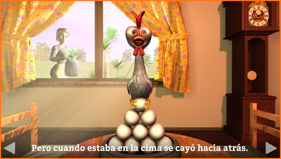 Gallina Turuleca Cuento Granja screenshot