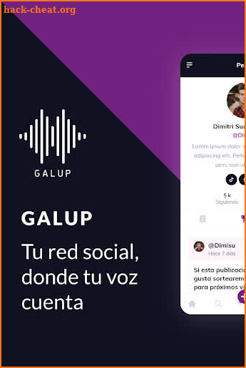 Galup screenshot