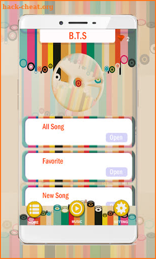 Game BTS Piano Tiles screenshot