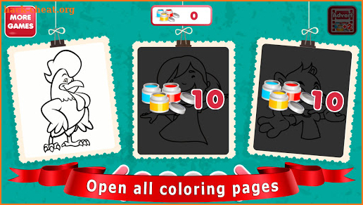 Game for kids: "Coloring" screenshot