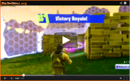 Game Fortnite Play Battle Royale Hint screenshot