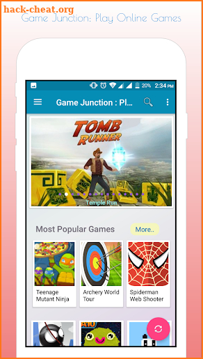 Game Junction: Play Online Games screenshot