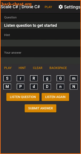 Game of notes - EarTrainerForMusicians screenshot