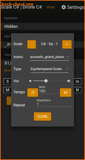 Game of notes - EarTrainerForMusicians screenshot