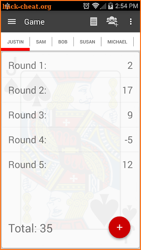 Game On Score Keeper screenshot