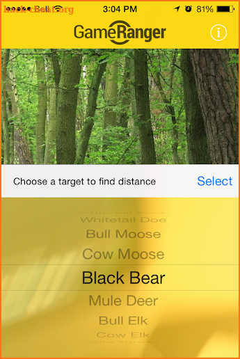 Game Ranger-Hunt Range Finder screenshot