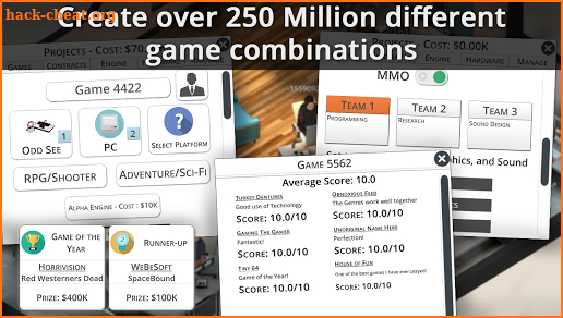 Game Studio Tycoon 3 Lite screenshot