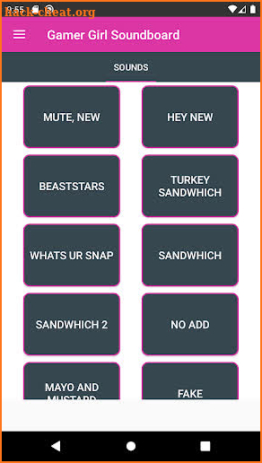 Gamer Girl Soundboard screenshot