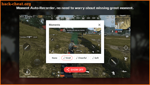 Gamera - game recorder, video editer , PUBG Mobile screenshot