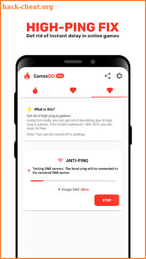 Games GO PRO - Game Bug & Lag fix screenshot