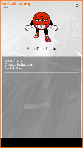 GameTime Events screenshot