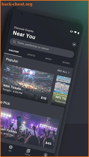 Gametime - Tickets to Sports, Concerts, Theater screenshot