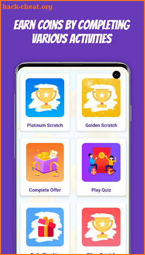 Gamezee - Play Quiz, Complete Task ,Scratch Card screenshot