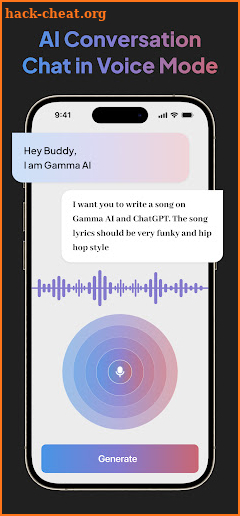 Gamma AI: AI Chatbot Assistant screenshot