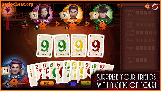 Gang of Four: The Card Game - Bluff and Tactics screenshot