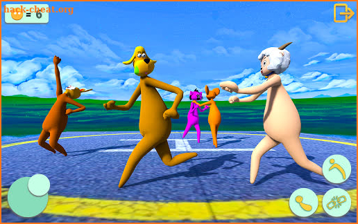 Gang Pet Beasts: Push Battle Party io screenshot