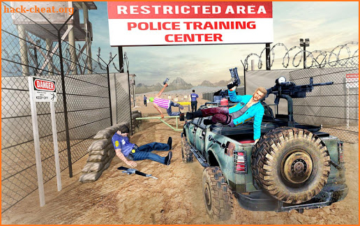 Gangster Police Training Camp Attack screenshot