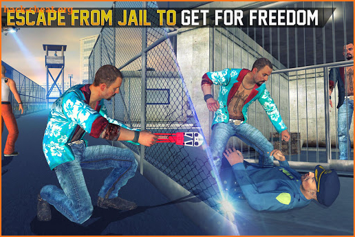 Gangster Prisoner Escape: New Gangster Games screenshot