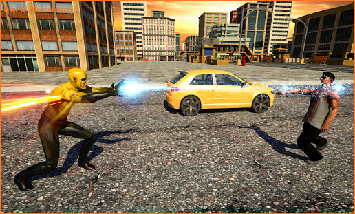 Gangster speed hero: Robot fighting games screenshot