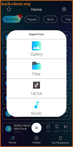 Garage Ringtones Pro screenshot