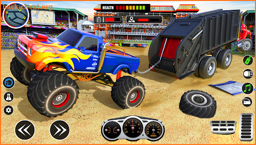 Garbage Truck Derby Crash Game screenshot