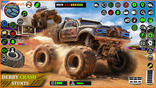 Garbage Truck Derby Crash Game screenshot