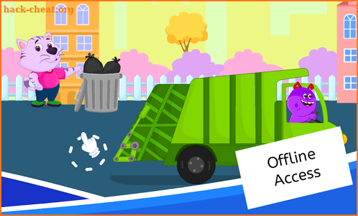 Garbage Truck Games for Kids - Free and Offline screenshot