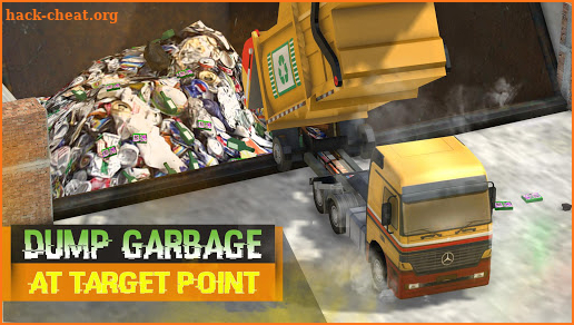 Garbage Truck Simulator Clean City Trash Truck screenshot