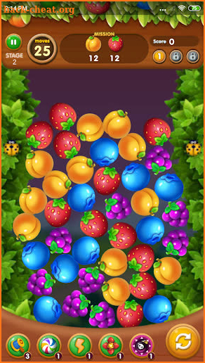 Garden Fruits - Match 3 Games screenshot