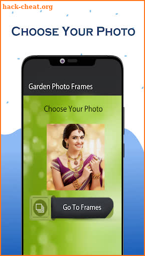 Garden Photo Frame Editor screenshot