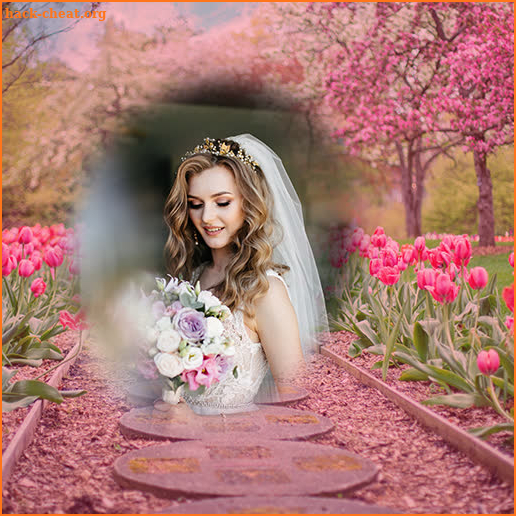 Garden Photo Frames - Photo Blender screenshot