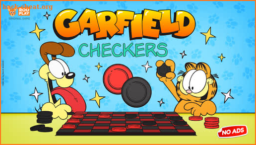 Garfield Checkers for Kids screenshot