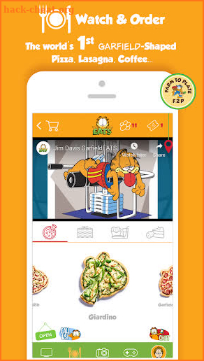 GarfieldEATS Canada screenshot