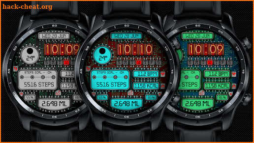 GAS NIXIE URX104 Watch face screenshot