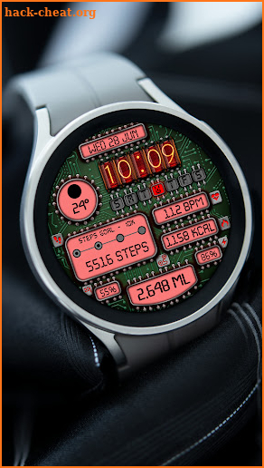 GAS NIXIE URX104 Watch face screenshot