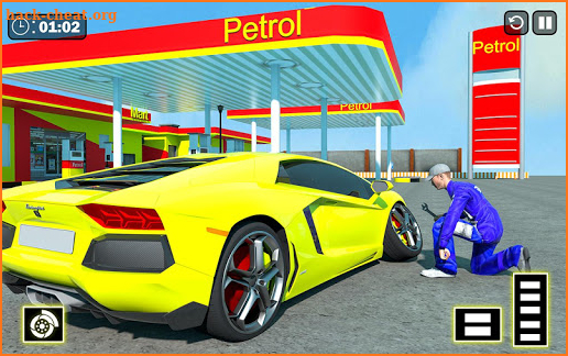 Gas Station Parking Simulator screenshot