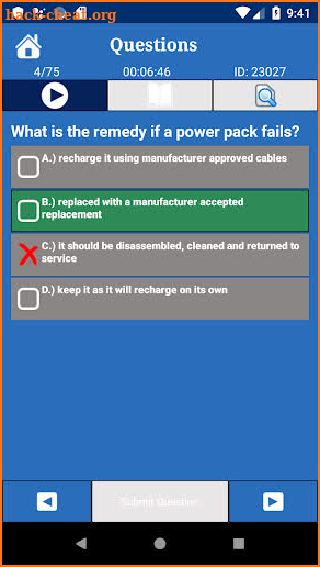 Gas Trade Exam Practice Tool (GSAT) screenshot