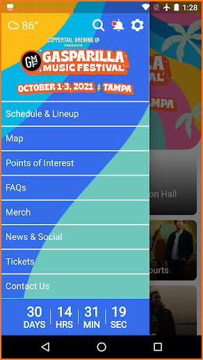 Gasparilla Music Festival screenshot