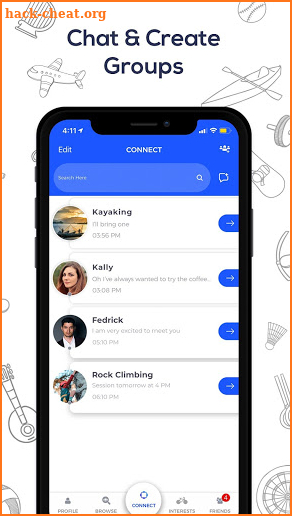 GatheRRinG: Meet new people with similar interests screenshot