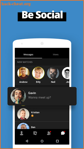🏳️‍🌈 Gay app 🌶 100% Anonymous Dating and Chat screenshot