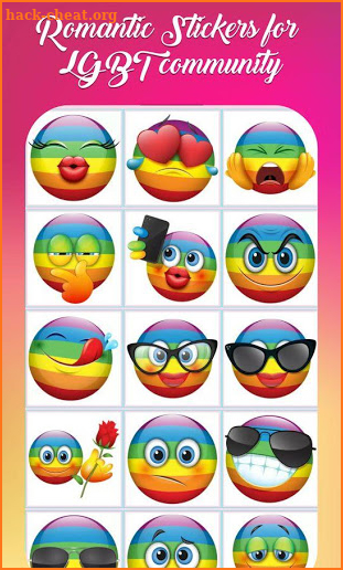 Gay Stickers And Gay Pride screenshot