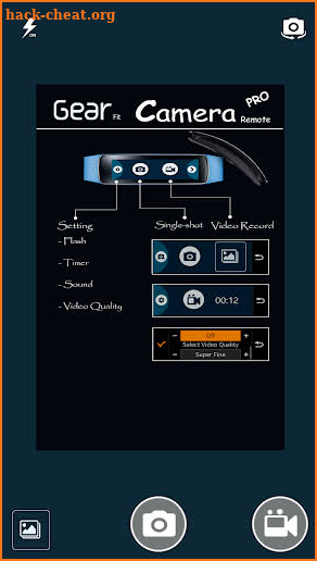Gear Fit Camera Remote Pro screenshot