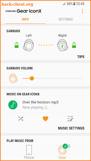 Gear IconX (2018) Plugin screenshot