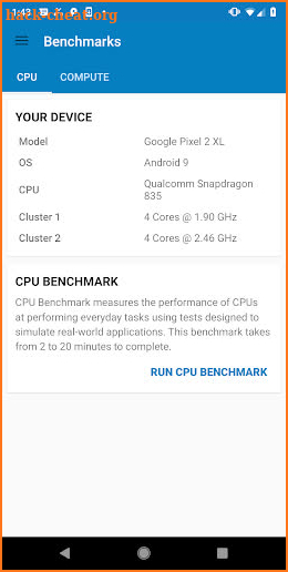 Geekbench 5 screenshot