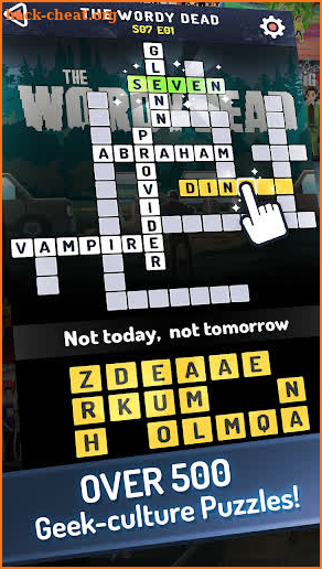 Geekwords Daily Crossword Puzzles screenshot